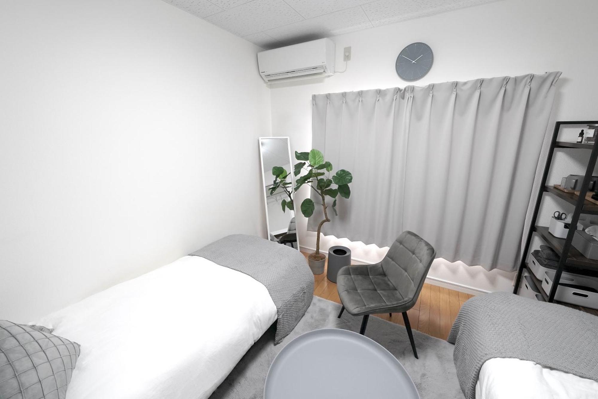 Close To Shinjuku!twin Beds,projector,appliances! アパート
